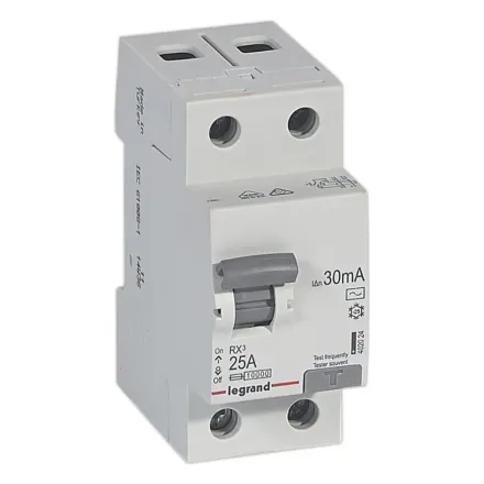 ВДТ Legrand 402024 2П 25А АC RX3 30мA