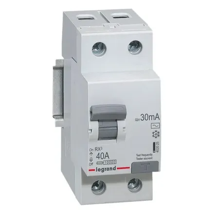 ВДТ Legrand 402025 2П 40А АC RX3 30мA