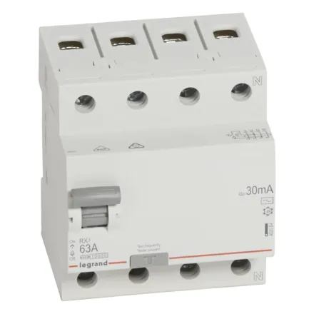 ВДТ Legrand 402064 4П 63А АC RX3 30мA