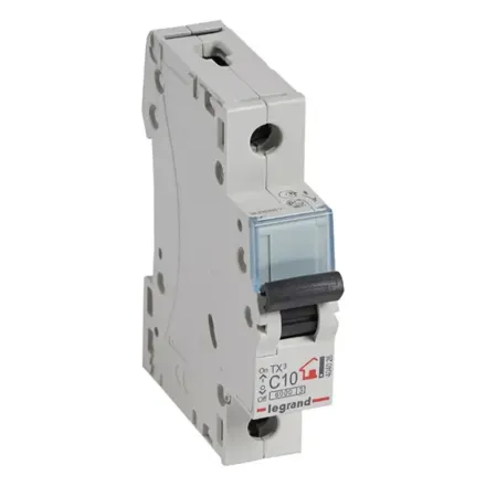 Автоматический выключатель Legrand 404026 1П C10A TX3 6000 6kA