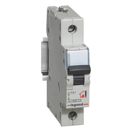 Автоматический выключатель Legrand 404030 1П C25A TX3 6000 6kA
