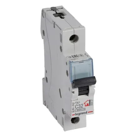 Автоматический выключатель Legrand 404031 1П C32A TX3 6000 6kA