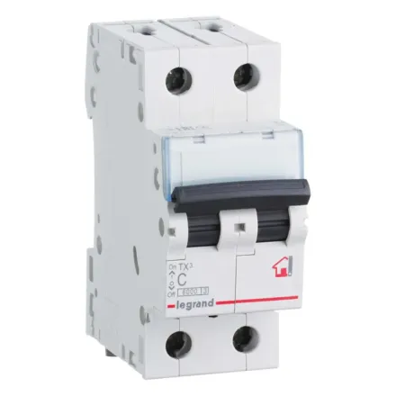 Автоматический выключатель Legrand 404042 2П C 16A TX3 6000 6kA