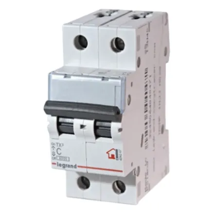 Автоматический выключатель Legrand 404047 2П C 50A TX3 6000 6kA