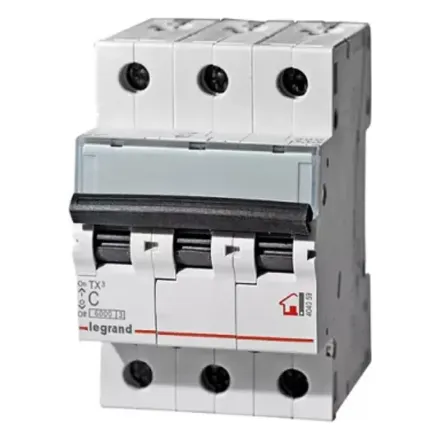 Автоматический выключатель Legrand 404056 3П С 16A TX3 6000 6kA
