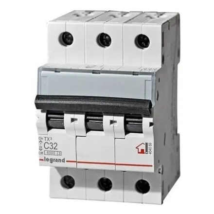 Автоматический выключатель Legrand 404059 3П C 32A TX3 6000 6kA