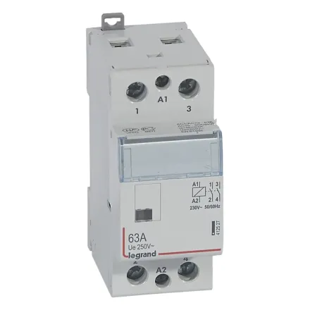 Модульный контактор Legrand 412527 2НО 63А CX³ 250/230В AC