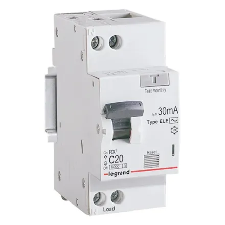 АВДТ Legrand 419400 1П+Н 20А АC RX3 30мA