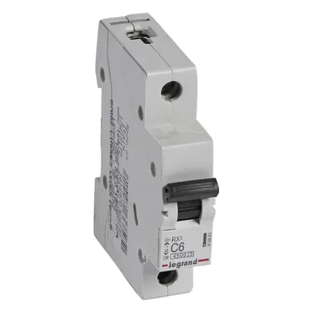 Автоматический выключатель Legrand 419661 1П C 6A RX3 4,5kA