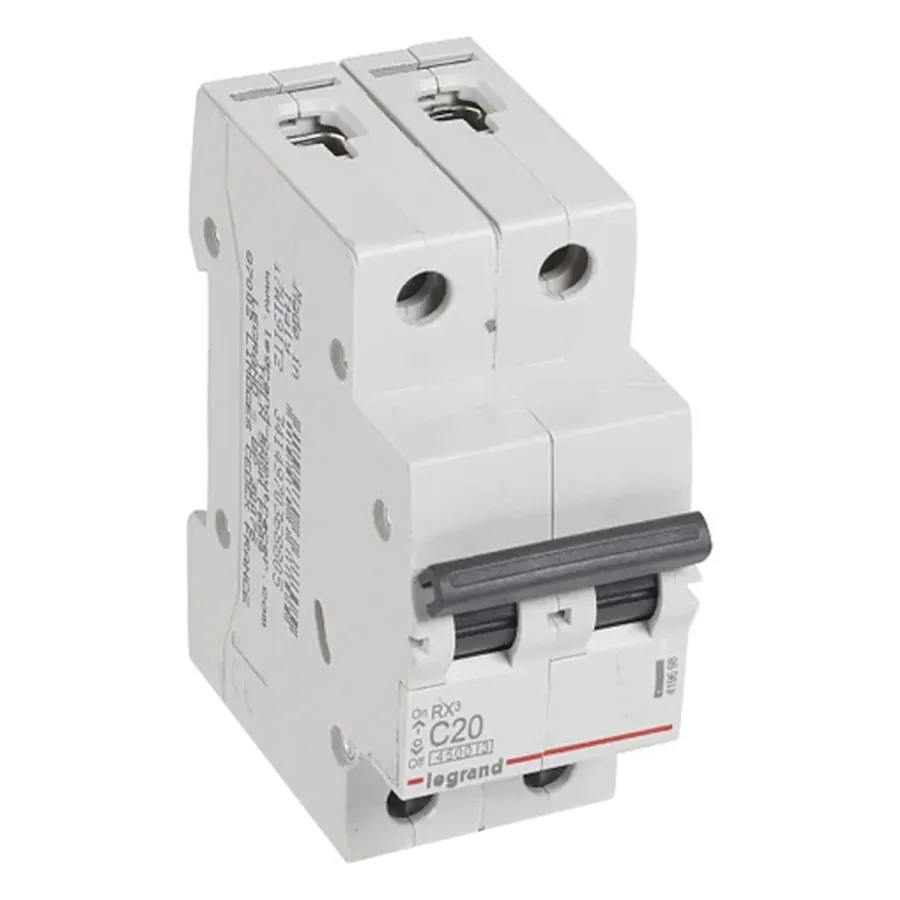 Автоматический выключатель Legrand 419698 2П C 20A RX3 4,5kA