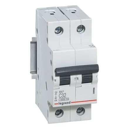 Автоматический выключатель Legrand 419700 2П C 32A RX3 4,5kA