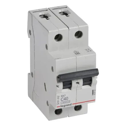 Автоматический выключатель Legrand 419701 2П C 40A RX3 4,5kA
