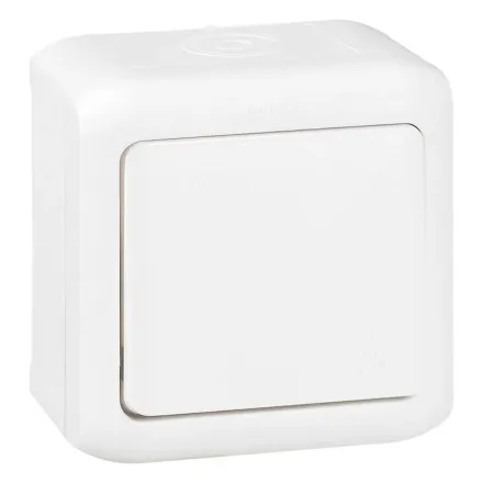 Выключатель Legrand Forix 10A 250В IP44 накладной белый