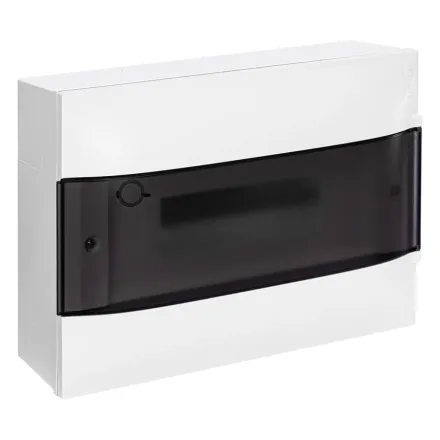Щит навесной Legrand Practibox S 1х12 IP40 Дымчатая дверь