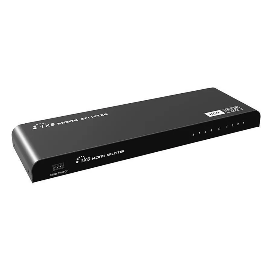 Сплиттер Lenkeng LKV318EDID-V3.0 1x8 4K×2K@60Hz
