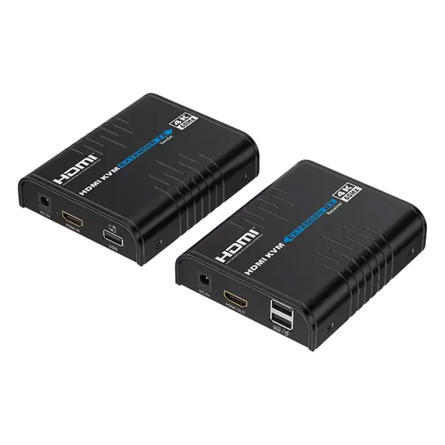 Удлинитель HDMI + KVM Lenkeng LKV473KVM