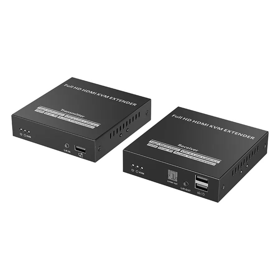 Удлинитель HDMI + KVM Lenkeng LKV562KVM (1080P, 150m)
