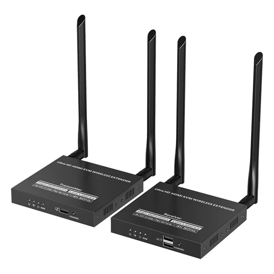 Беспроводной удлинитель HDMI + KVM Lenkeng LKV677KVM (4K, 50m)