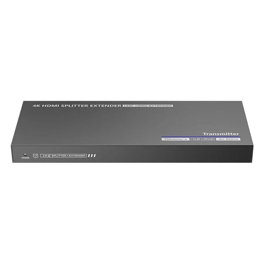 Сплиттер Lenkeng LKV822P-I 1x2 (4K@60H, 70m)