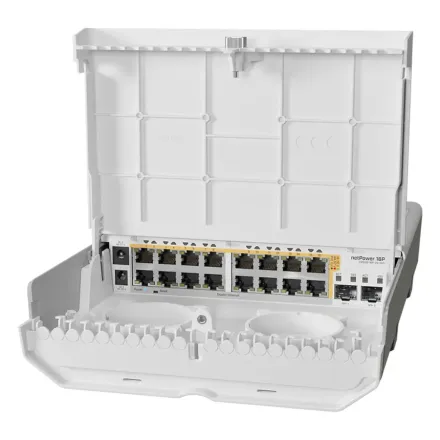 Коммутатор MikroTik CRS318-16P-2S+OUT