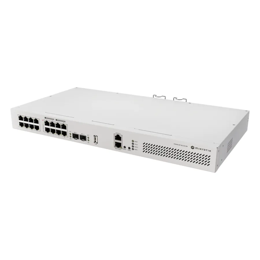 Коммутатор MikroTik CRS418-8P-8G-2S+RM