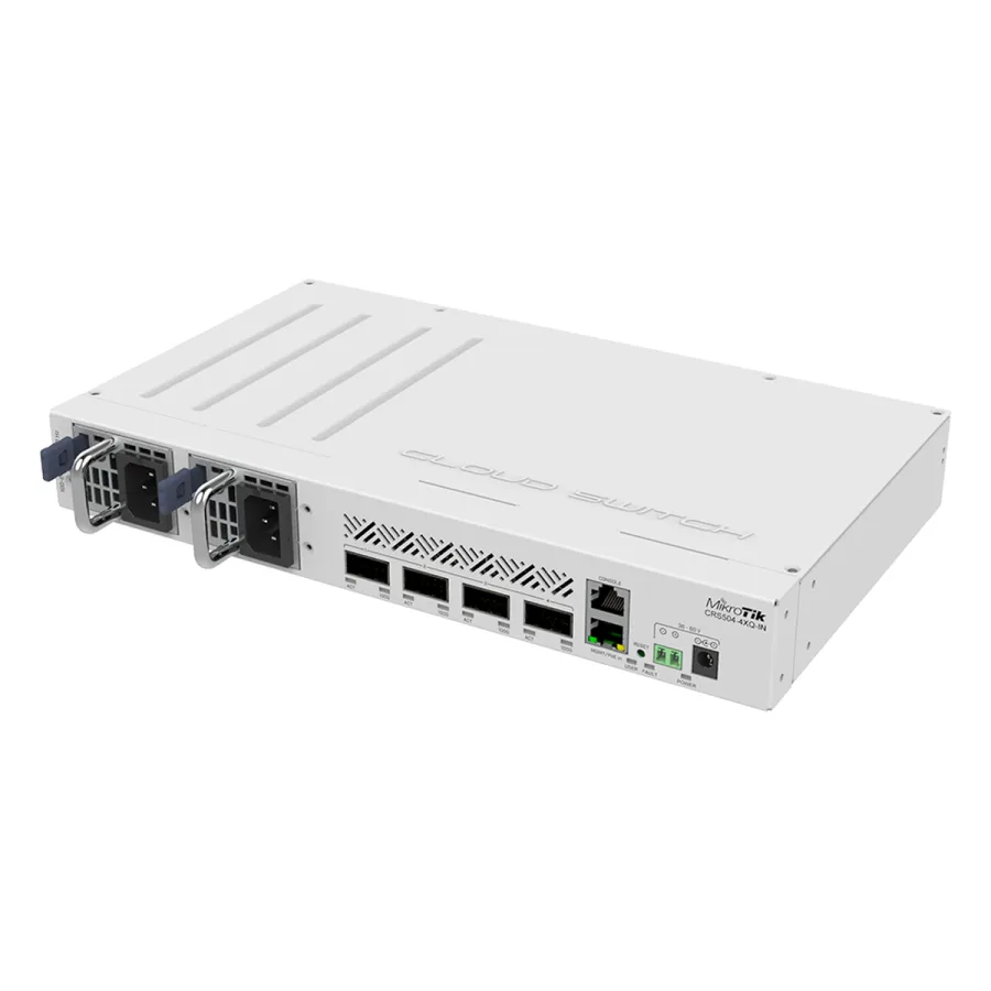 Коммутатор MikroTik CRS504-4XQ-IN