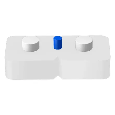 Оптический абонентский кабель FTTH-1-G.657.A1-FRP-0,08kN белый