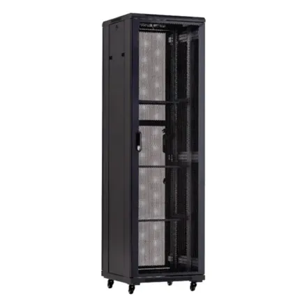Finen A36824 Шкаф серверный 24U (600х800х1255мм, перфорированная дверь)