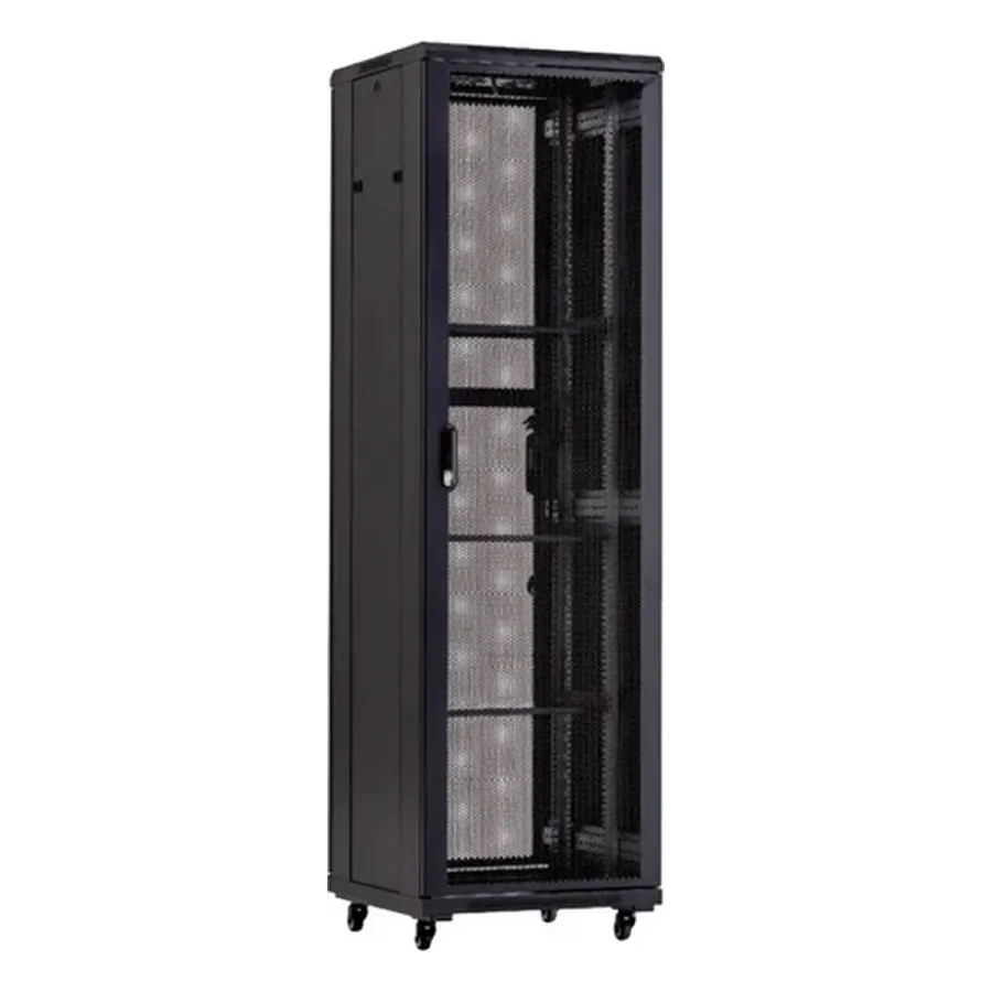 Finen A36824 Шкаф серверный 24U (600х800х1255мм, перфорированная дверь)