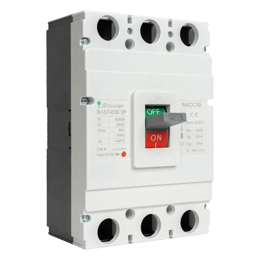 Автоматический выключатель iPower ВА57-630 3P 630A