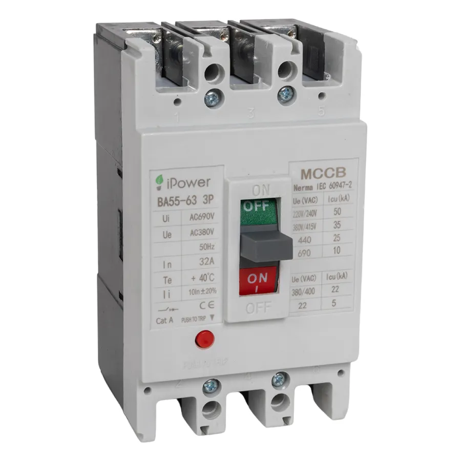 Автоматический выключатель iPower ВА55-63 3P 32A