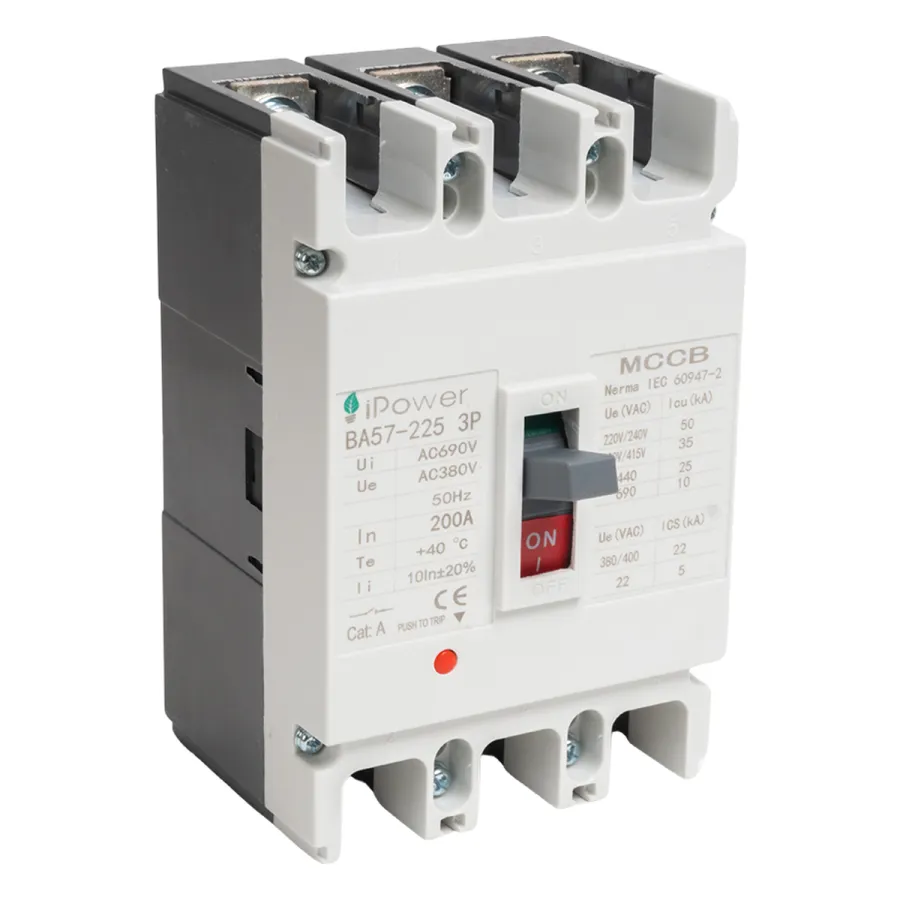 Автоматический выключатель iPower ВА57-225 3P 200A