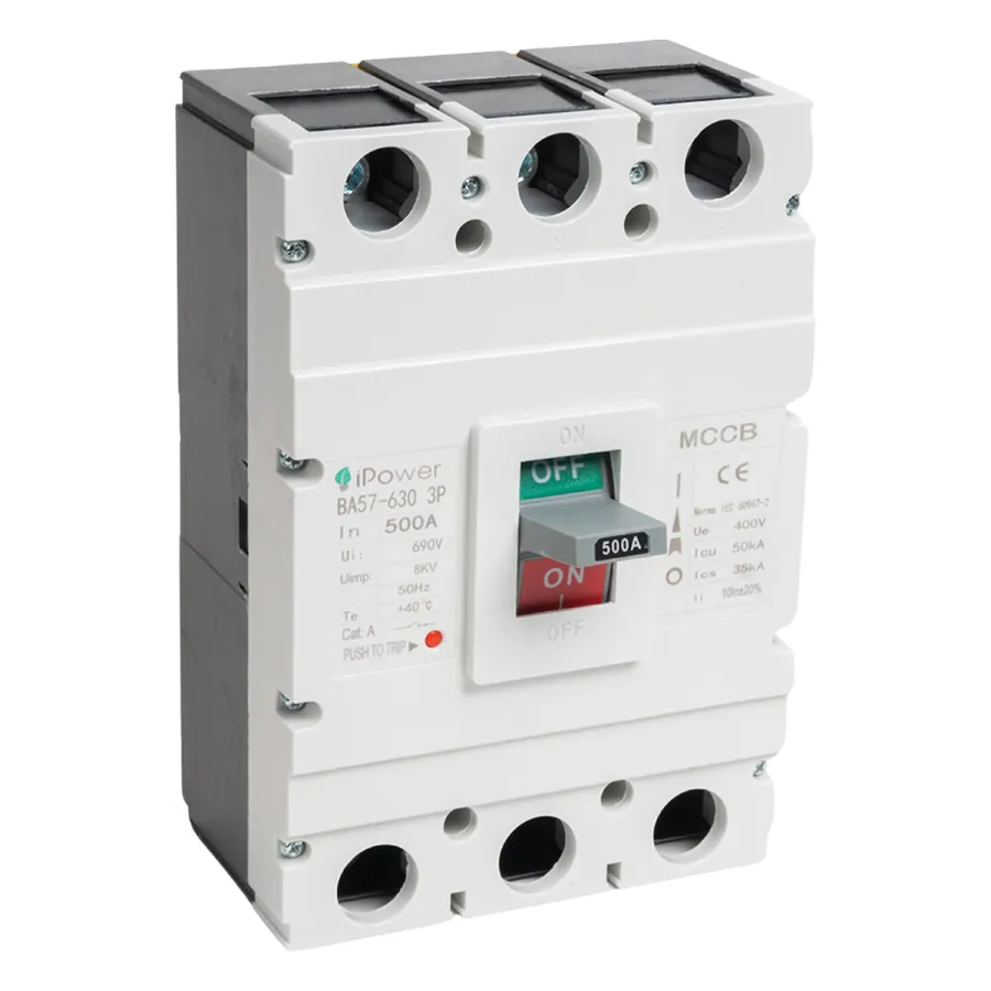 Автоматический выключатель iPower ВА57-630 3P 500A
