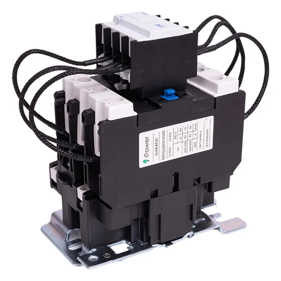 Контактор КРМ iPower CJ19-63A 30кВАр 2НО+1НЗ 230В