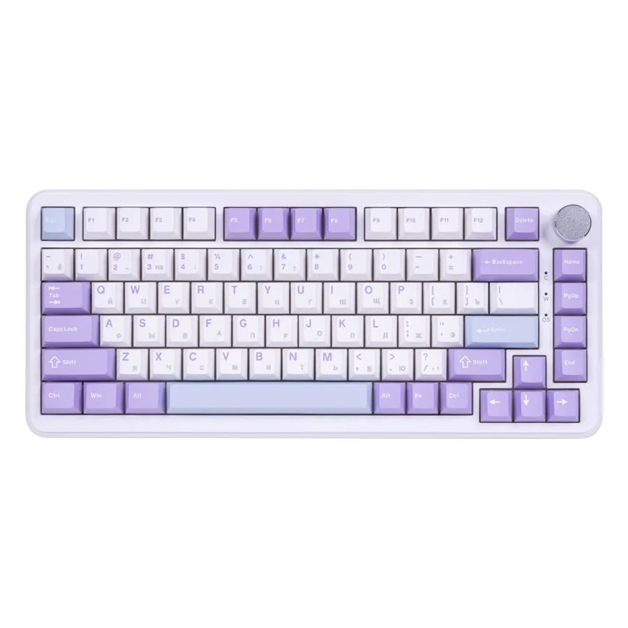 Клавиатура Ajazz AK820 MAX Magnetic Switch Белый