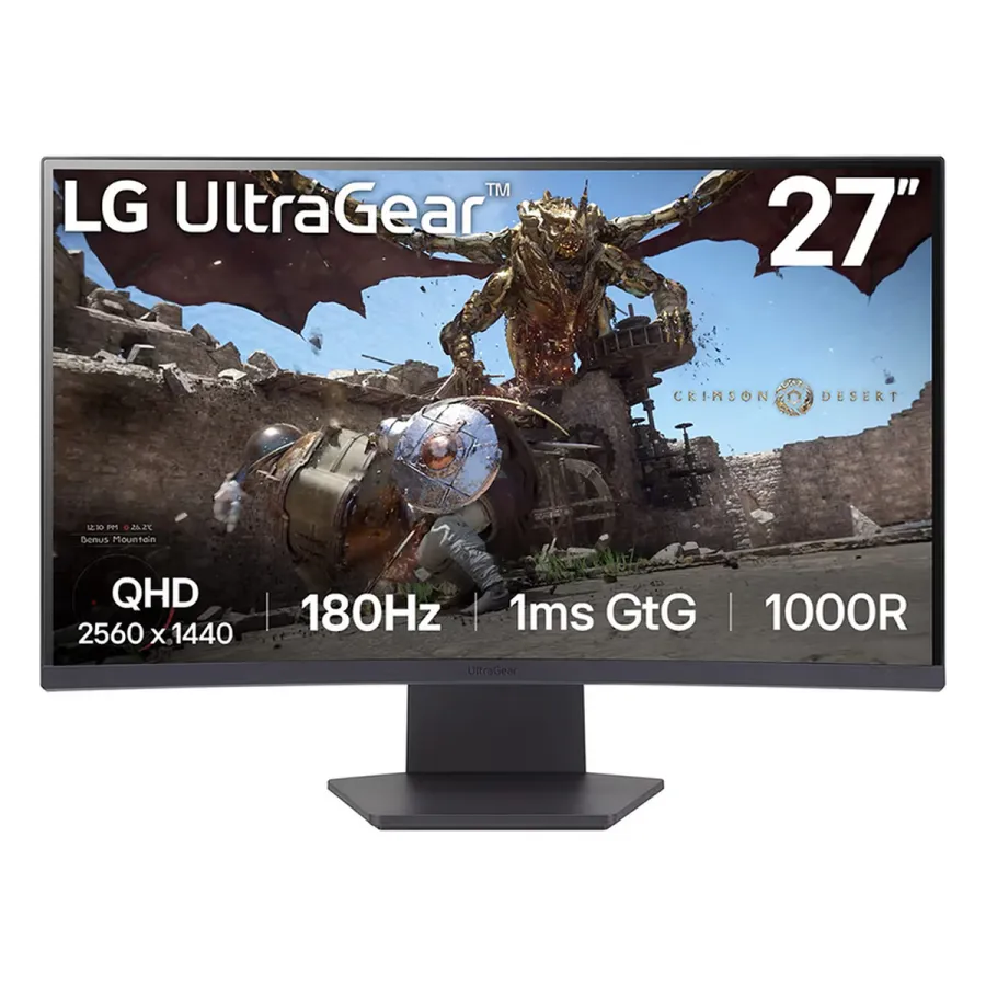 Монитор 27" LG 27GS60QC-B