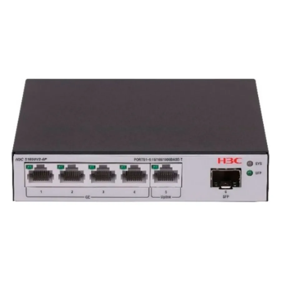 Коммутатор H3C LS-1600V2-6P-GL
