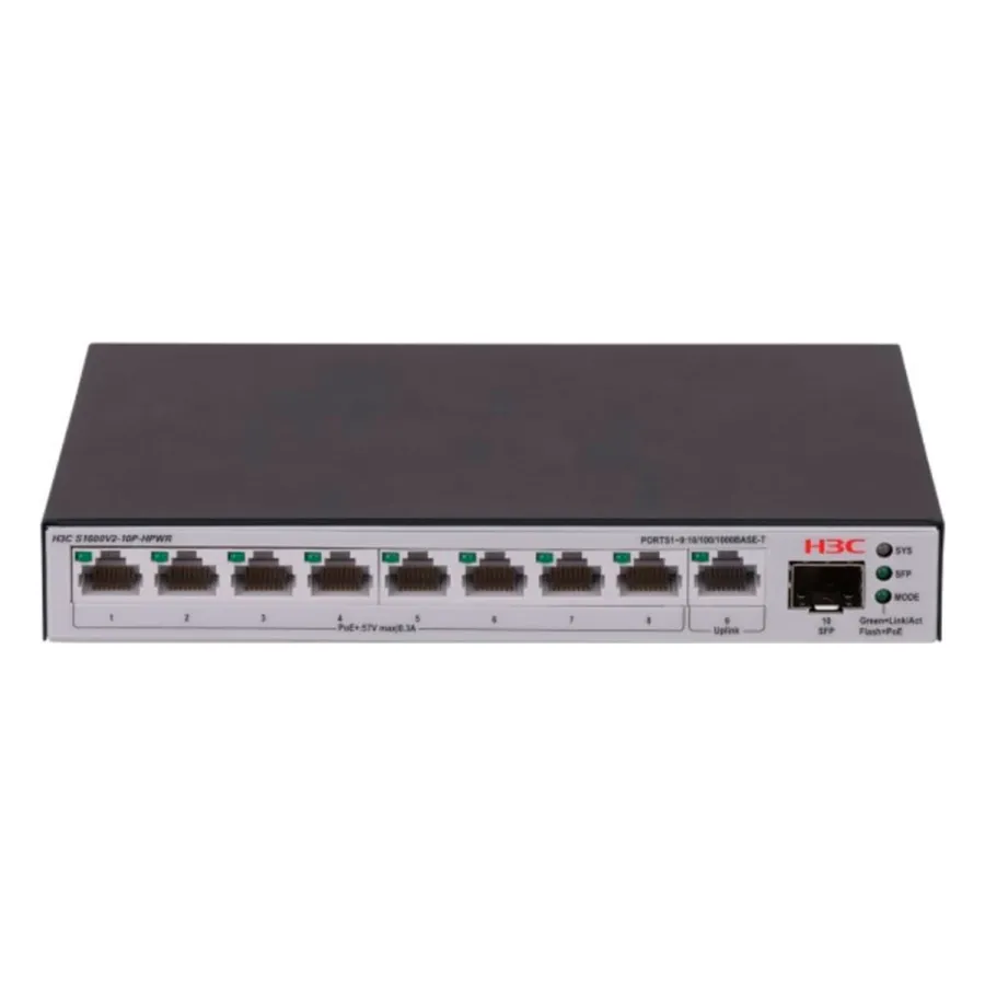 Коммутатор H3C LS-1600V2-10P-HPWR-GL