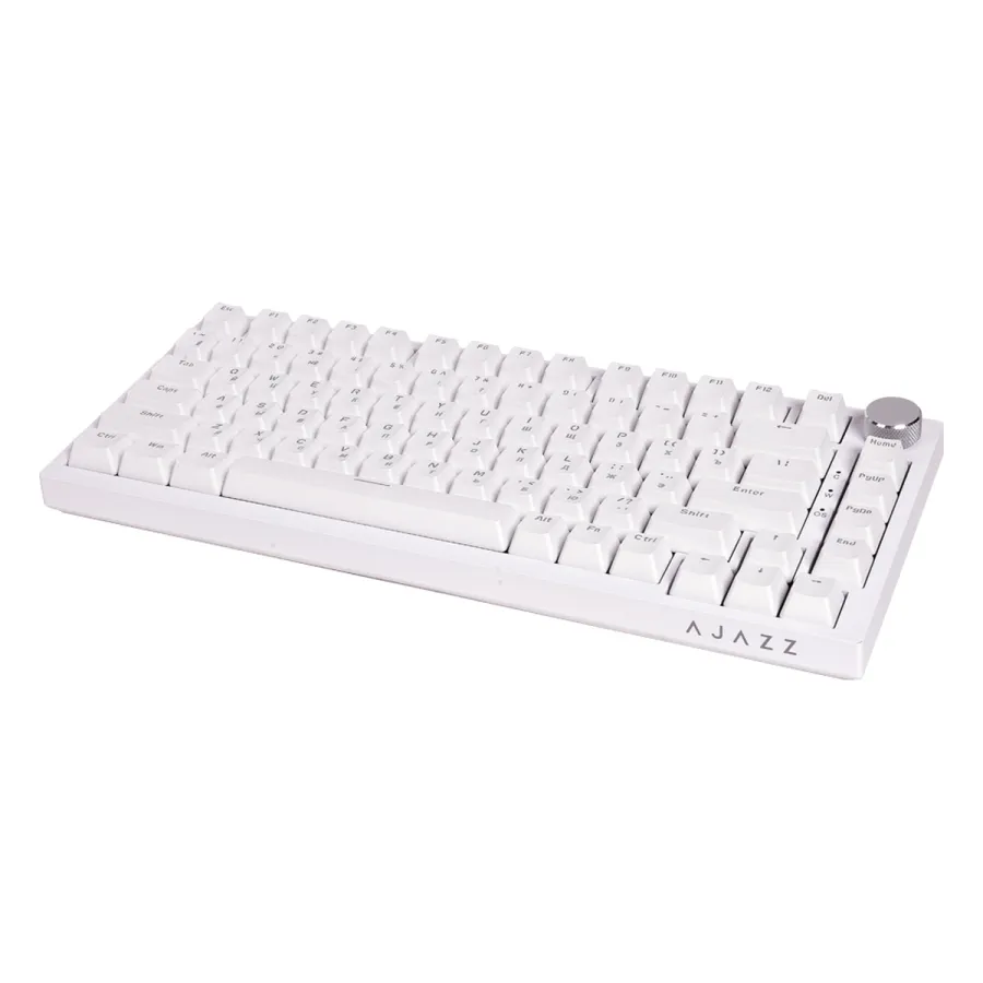 Клавиатура Ajazz AK820 Blue Switch White