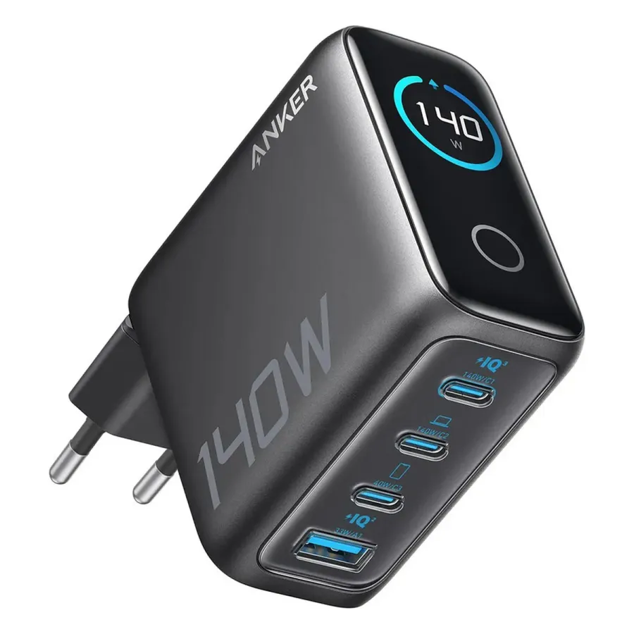 Адаптер питания Anker Charger (140W, 4-Port, PD 3.1) (A2697GZ1)