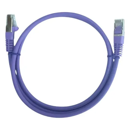 Патчкорд Neolan S/FTP-LSZH-Cat.6a-CU-RJ-45-1м violet