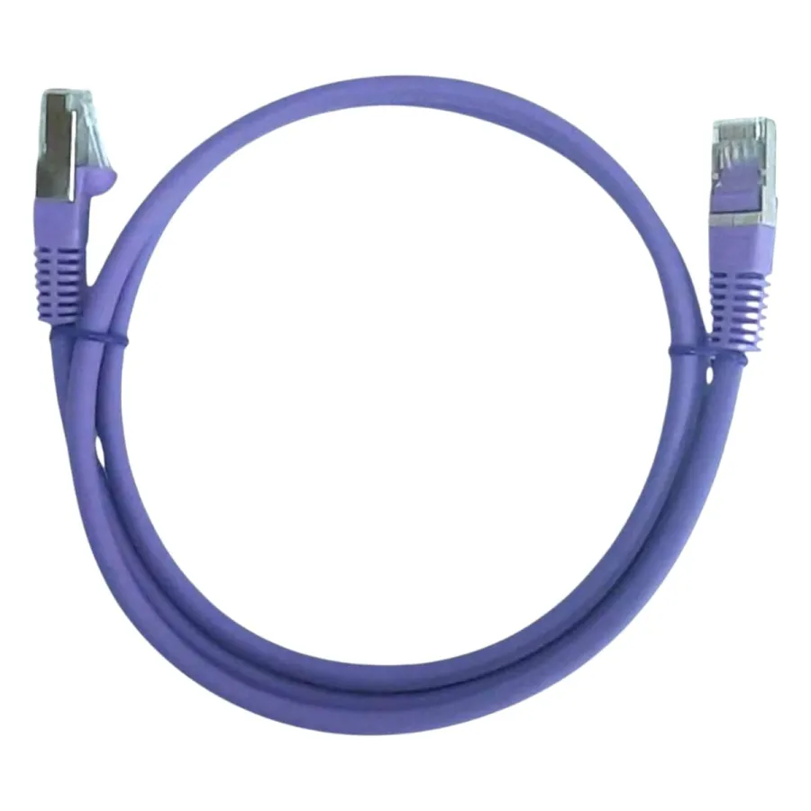 Патчкорд Neolan S/FTP-LSZH-Cat.6a-CU-RJ-45-1м violet
