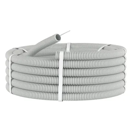 Гофра ПВХ СЕРАЯ ф16 EKT (100 м)