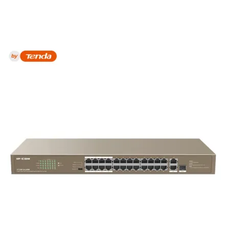 IP-Com F1126P-24-250W Коммутатор 26 портовый неуправляемый PoE