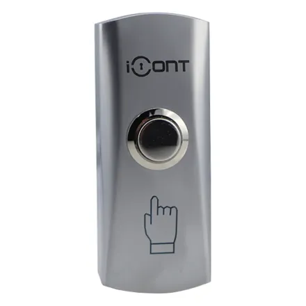iButton-01 Кнопка выхода металлическая накладная (NO контакты)