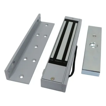 iLock-180M Dark-gray Электромагнитный замок с уголком с силой удержания до 180 кг.