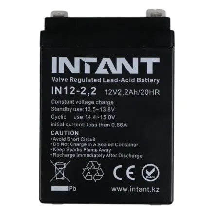 Intant 12V-U22 Аккумулятор 12v-2,2ah 