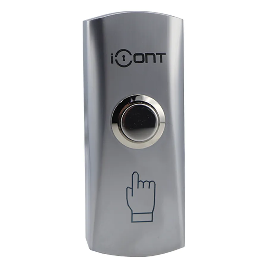 iButton-01 Кнопка выхода металлическая накладная (NO контакты)
