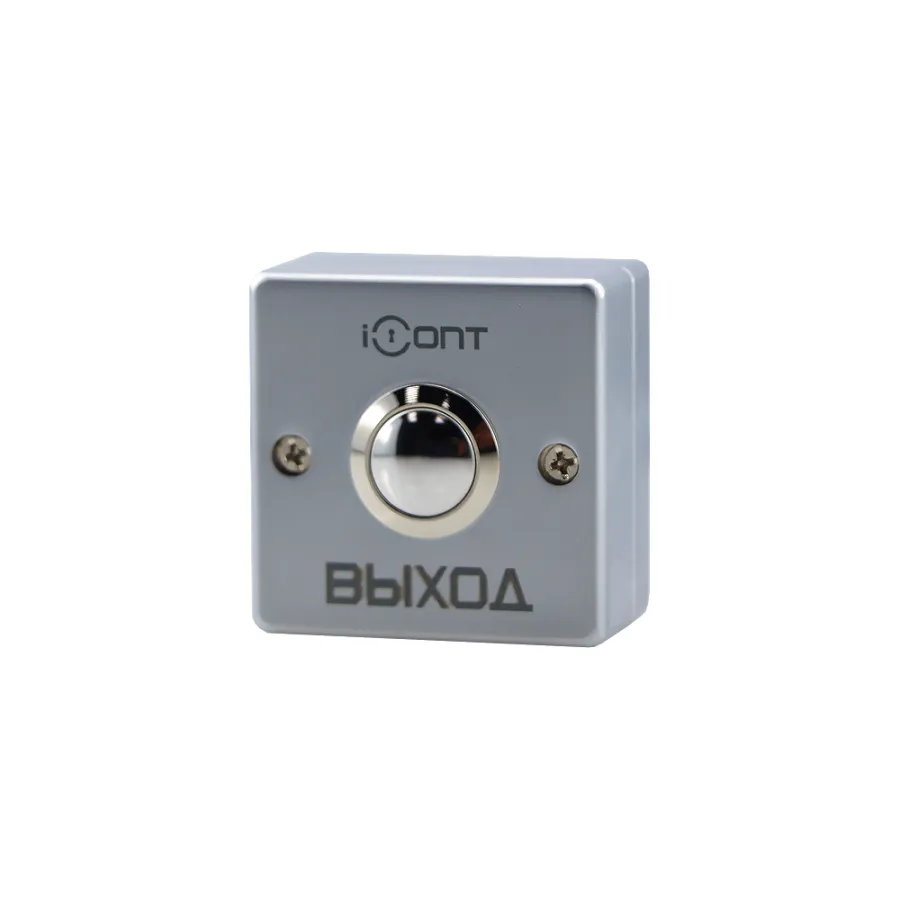 iButton-03 Кнопка выхода металлическая накладная (NO контакты)