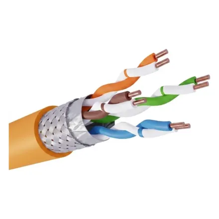 Кабель NEOLAN SF/UTP indoor LSZH 4x2x0,52 cat 5e CU orange